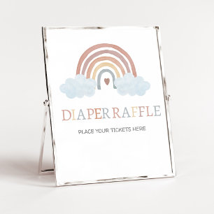Boho Little Ray of Sunshine Windel-Raffle-Schild Poster