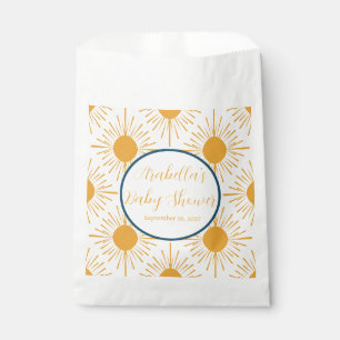 Boho Little Ray von Sun Neutral Baby Shower Geschenktütchen