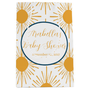 Boho Little Ray von Sun Neutral Baby Shower Mittlere Geschenktüte