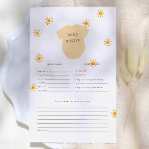Boho Little Sunshine Baby Vorhersage- und Beratung