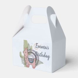 Boho Llama Geschenkschachtel