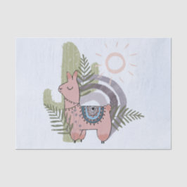 Boho Llama Seidenpapier