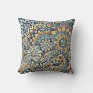 Boho Luxe Paisley Traum Kissen