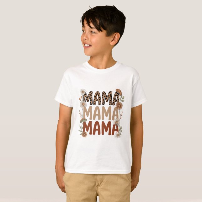 Boho Mama T-Shirt (Vorne ganz)