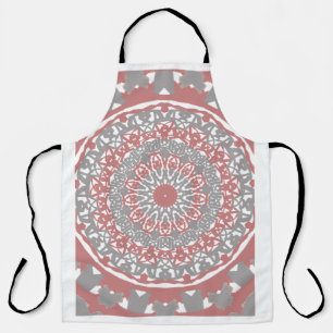 Boho-Mandala-Schürze – Elegante Küche & Kunsthandw Schürze