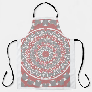 Boho-Mandala-Schürze – Elegante Küche & Kunsthandw Schürze