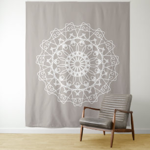Boho Mandala Uni Dorm Wall Hanging Wandteppich