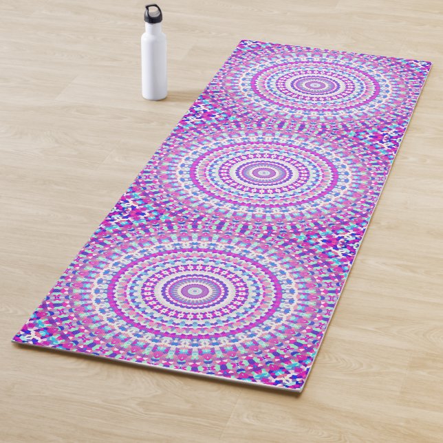 Boho Mandala Yogamatte (Beispiel)