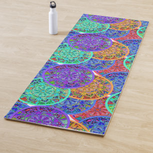Boho Mandalases Beautiful Yogamatte
