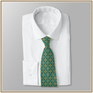 Boho marokkanische Tile Inspiriert Krawatte