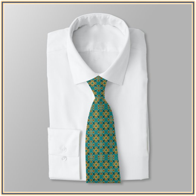 Boho marokkanische Tile Inspiriert Krawatte (Von Creator hochgeladen)
