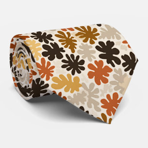 Boho Matisse Blumenmuster  Krawatte