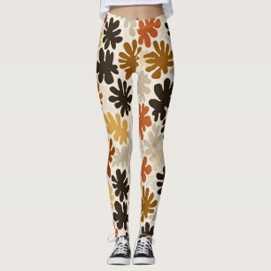 Boho Matisse Blumenmuster  Leggings
