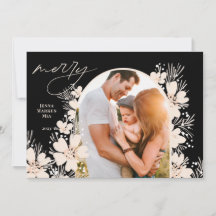 Boho Merry Christmas Dark