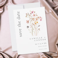 Boho-Minimal-Press-Wildblumen-Botanische-Hochzeit