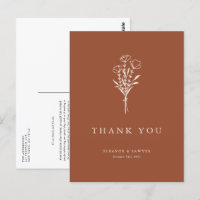 Boho Minimalistisch Botanicals Terracotta Vielen D