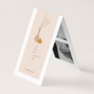 Boho Minimalistisch Vases Foto Streifen Lesezeiche