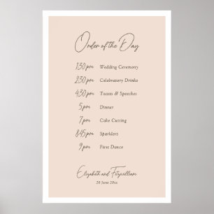 Boho Minimalistisch Vases Reihenfolge der Veransta Poster