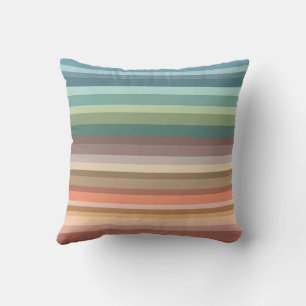 Boho Modern Chic Stripes Kissen