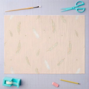 Boho Modern Feathers Luxury Collection Seidenpapier