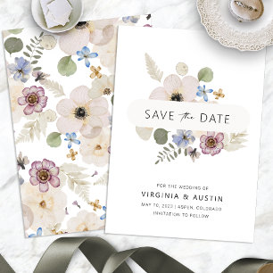 Boho Modern Hochzeitseinladung Save The Date