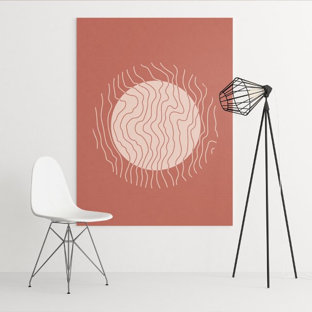 Boho-Moderne Wandkunst Druck, Wertposter Papier Poster (boho modern wall art Print, Value Poster Paper)