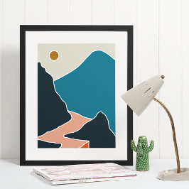 Boho moderne Wandkunst Print Poster