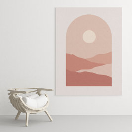 Boho moderne Wandkunst Print, Value Poster Paper