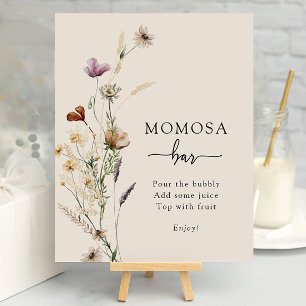 Boho Momosa-Bar-Poster Poster