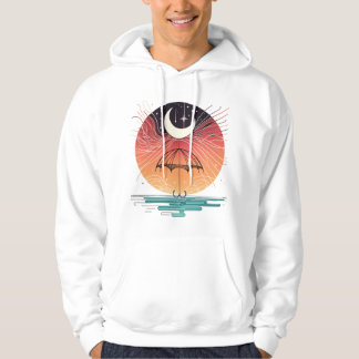 Boho Moon & Starry Rain Hoodie