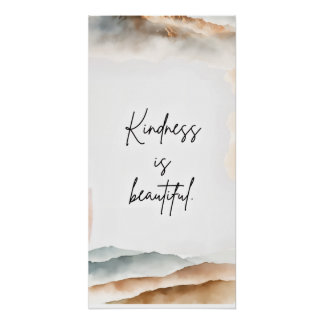 Boho-Motivationskunst Poster