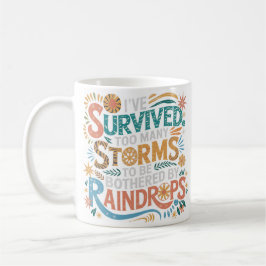 Boho Motivierend Pastel Survivor Geschenk Kaffeetasse
