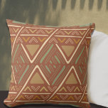 Boho Mudcloth Inspiriert Terracotta Kissen<br><div class="desc">Erleben Sie den bohemianischen Stil in Ihrer Wohngestaltung mit diesem inspirierten, trendigen Schlammkissen mit Terrakotta-Hintergrund mit Elfenbein-, Orange- und Grünakzenten. Das komplexe Muster verleiht Ihrem Wohnzimmer, Schlafzimmer oder Zuhause-Büro eine Touch erdiger Eleganz. Dieses aus hochwertigen Materialien gefertigte Kissen ist sowohl haltbar als auch komfortabel und damit die perfekte Ergänzung zu...</div>