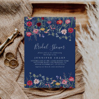 Boho Multicolor Wildblume Brautparty