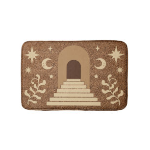Boho-Muster Badematte