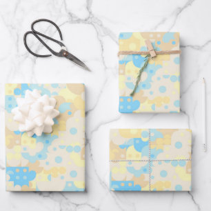 Boho-Muster Geschenkpapier Set