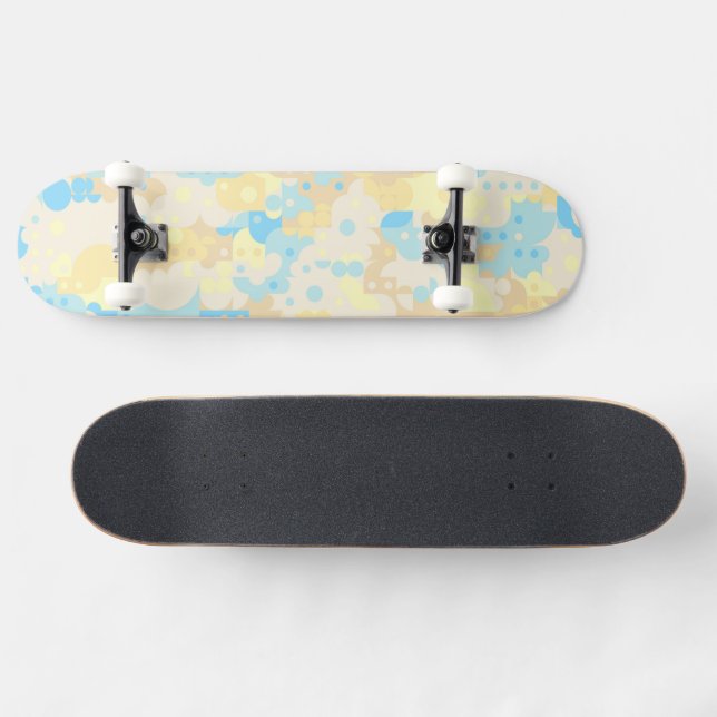 Boho-Muster Skateboard (Horizontal)