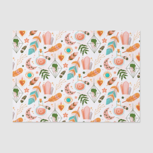 Boho Muster Tissue Paper Seidenpapier (Vorderseite)