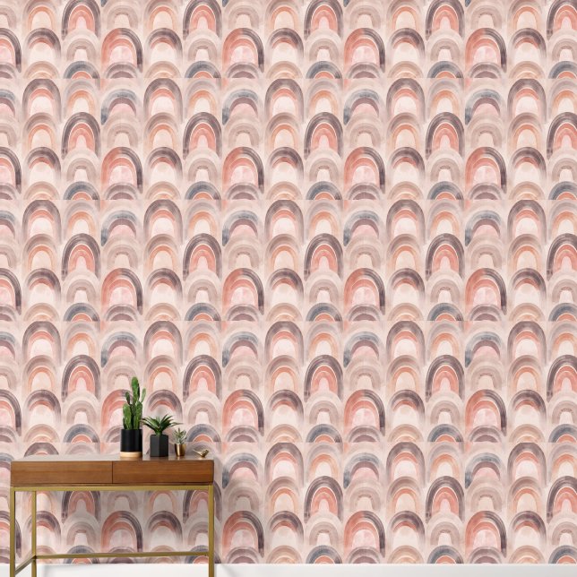 Boho-Muster-Wallpaper  Tapete (Hausflur)