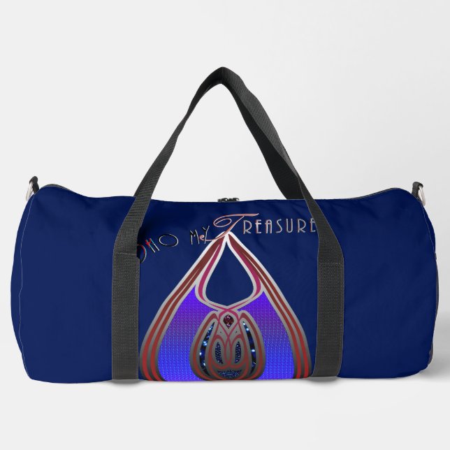 Boho My Treasure Duffle Bag (Vorderseite)
