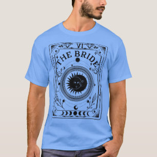 Boho Mystic Tarot Celestial Bachelorette Bride Bri T-Shirt