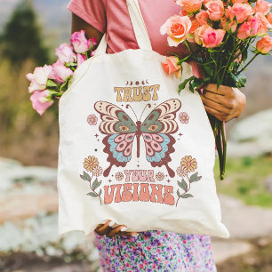 Boho Mystisch Vertrauen Sie Ihren Visionen Inspira Tragetasche