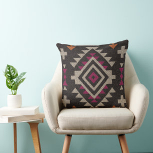 Boho-Navajo-Stammes-Wurfkissen Kissen