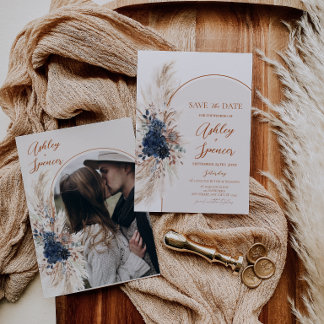 Boho-Navyblau-Pampas-Foto-Save-the-Date-Karte