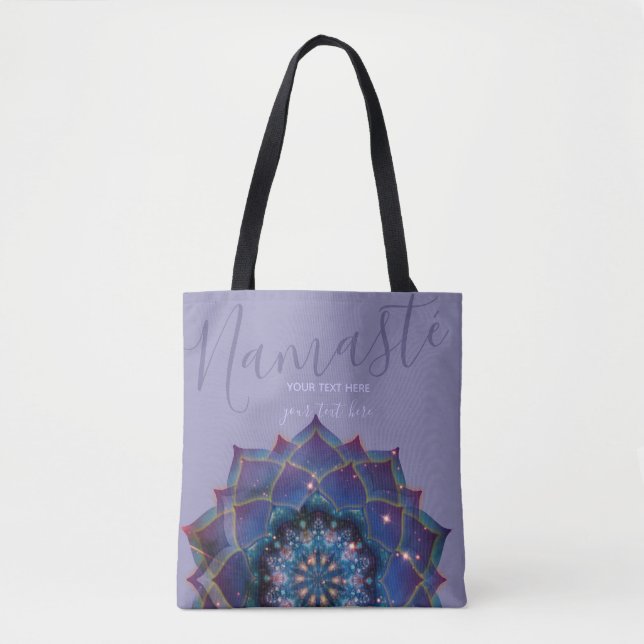 Boho Nebula Blüte | Mandala-Design (Vorderseite)