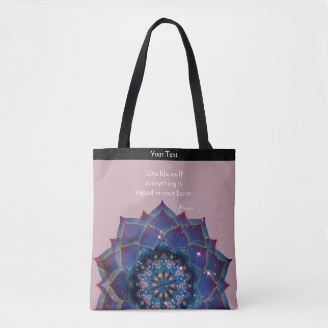 Boho Nebula Blüte | Mandala-Design (Vorderseite)