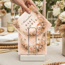 Boho Neutral A Baby Is Brewing Baby Shower