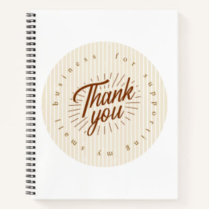 Boho Neutral Lustiges Notizbuch Journal Danke
