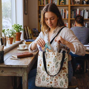 Boho-Neutral-Regenbogen-Tasche