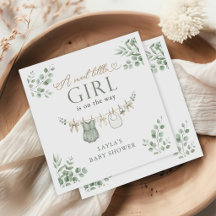 Boho neutrale Wäscheleine Mädchen Baby Shower